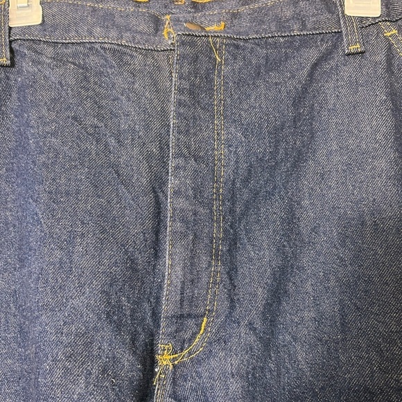 Men’s UniFirst Work Uniform Denim Jeans Size 42 X 29 Rugged Outdoor - Picture 6 of 7